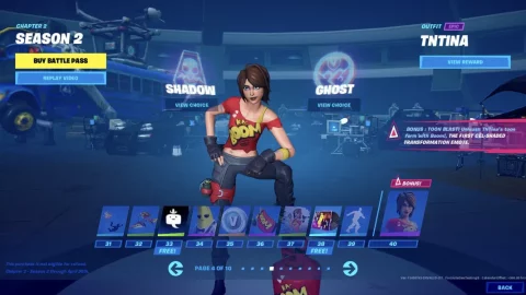 Fortnite скриншот